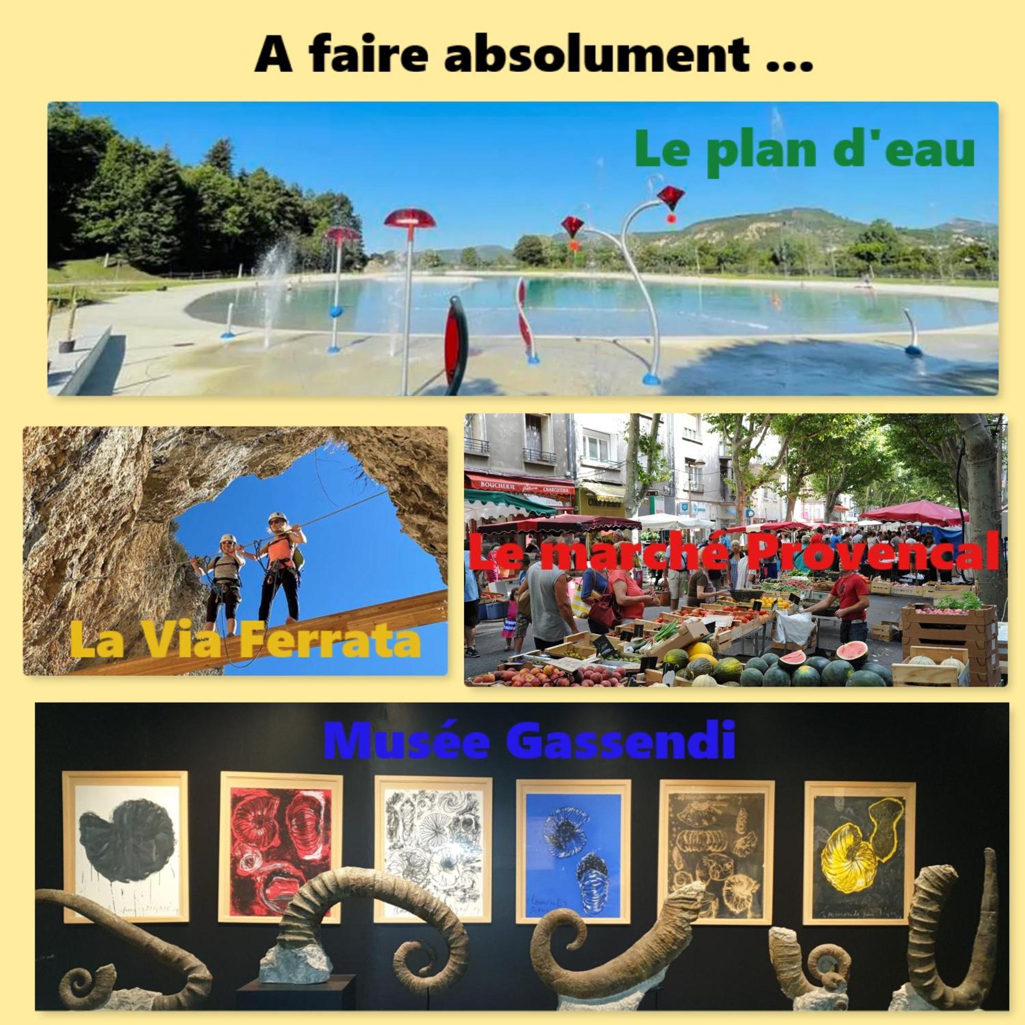 Charmant T3 Avec Piscine Digne-les-Bains Bagian luar foto